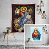 Unser Herr Und Der Apostel Jesus Heilige Herzen Das Icon Christi Raumdekoration Wandteppich