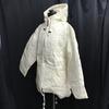 USED/Made in Japan 23KU SPORT Bench Coat Winter Jacket F Women White Padded Outerwear