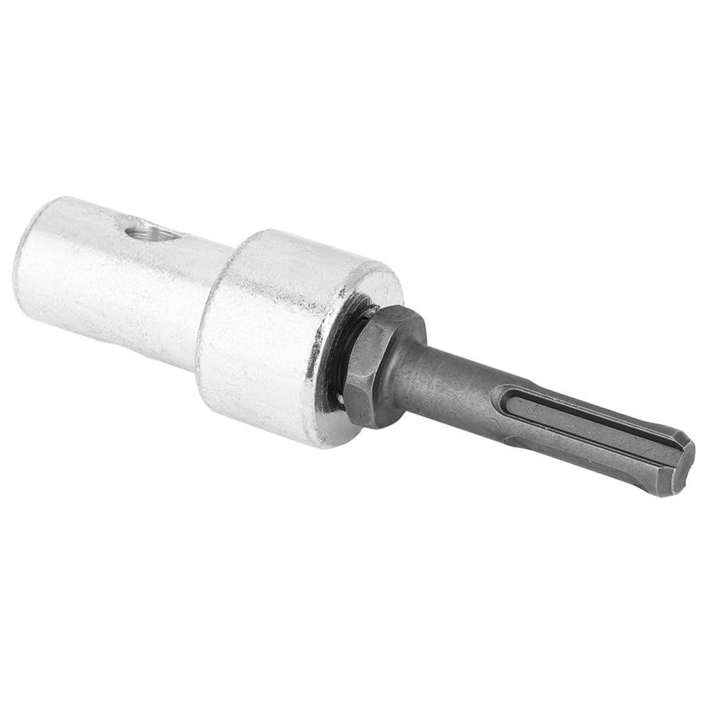 Steel Earth Auger Drill Adapter Earth Auger Connector Tool  Garden Earth Drilling