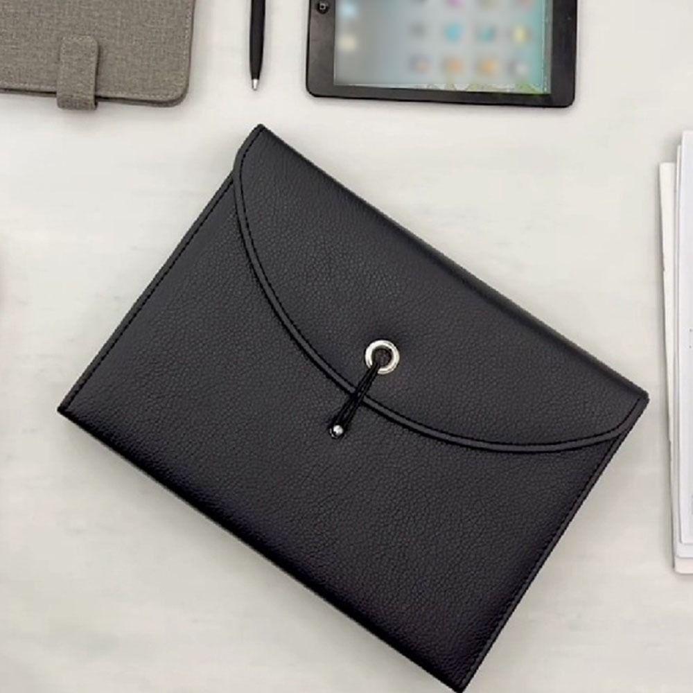 13 Pockets Expanding File Holder with Labels A4 Files Briefcase Accordion File Organizer Office