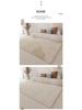 2024 Cream Luxury Plush Non-Slip Living Room Carpet - Dirt-Resistant & Easy Care