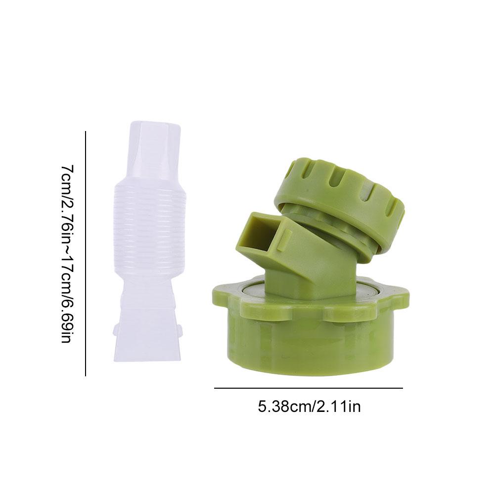 Outdoor Water Faucet with Extendable Tube Portable Faucet Replacement Camping Water Jug Tap for Water Tank Bucket