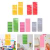 Kindergarten Painting Hanging Bag Small Display Pouch Wall Hanging Bag Artwork Organizer Pouch Paper Organizer Painting Bag