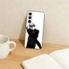 T-TOUGE-N-ANKI Coque de téléphone pour Samsung Galaxy A73, A72, A71, A70, A53, A52, A51, Autres Housse souple noire