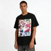 Y2K Style Anime Characters Print Tee Retro Cartoon Graphic Top For Women And Men Pure cotton T-shirt