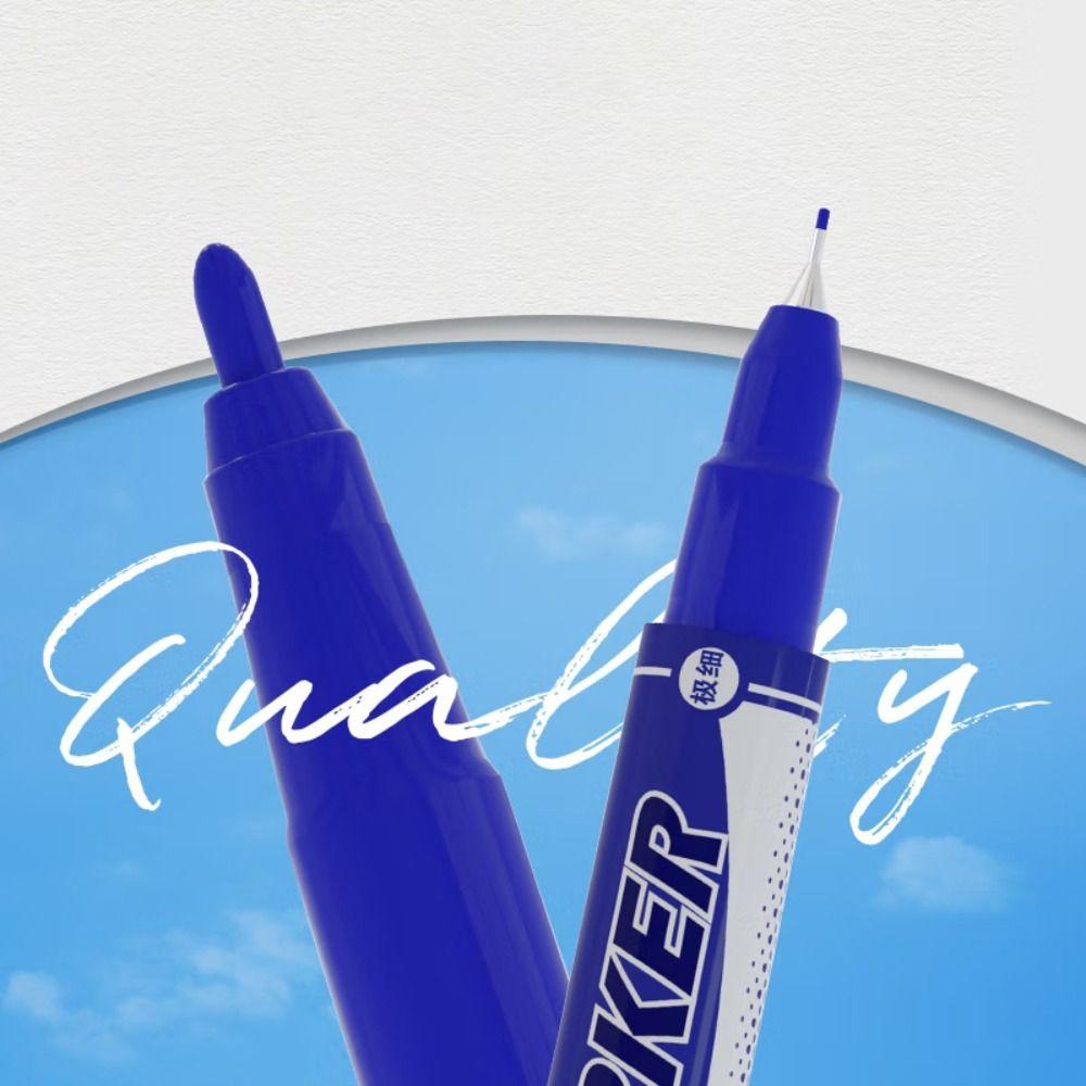 Waterproof Felt Tip Pens Plastic Dual Tip Brush Pen High Quality Dual Side Marker Pens