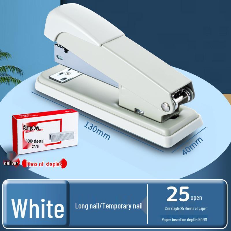 Universal Heavy-Duty Stapler - Labor-Saving, Thickened Design for All Sizes (Large, Medium, Small)