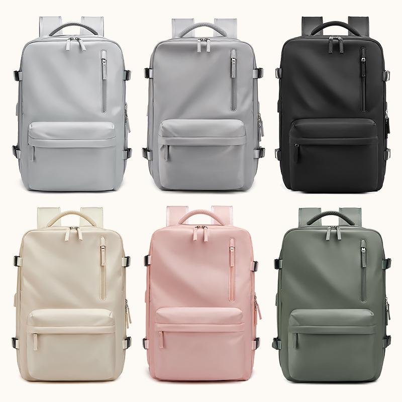 Women's Large Capacity Business Backpack with Wet & Dry Compartments, Ideal for College and Short Trips