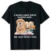 Unisex Blouse Funny Animal Jokes Cartoon Tshirts Angels Dont Always Have Wings Graphic Female Clothing Unisex Tee Shirts Tops