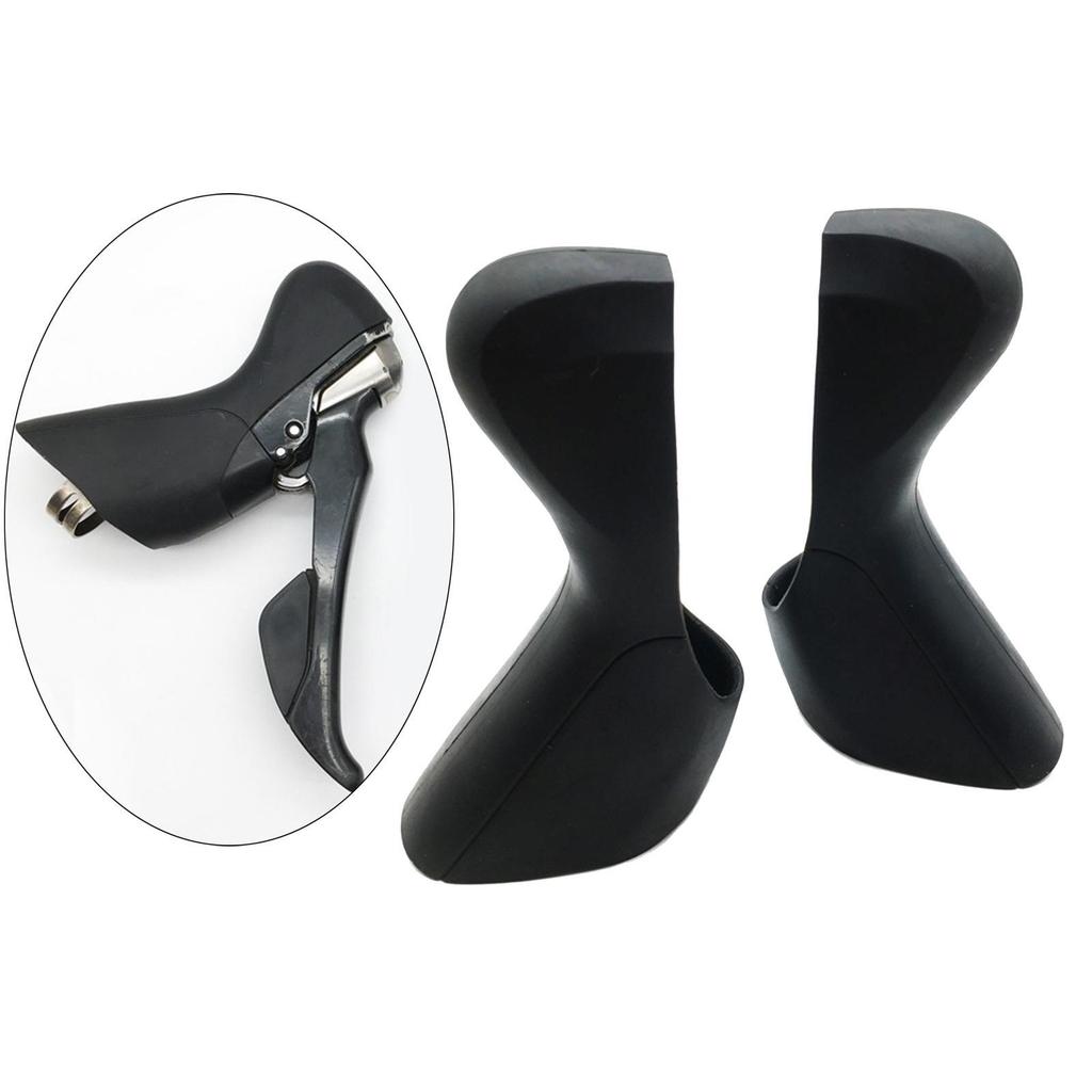 2 Pieces Road Bike Brake Lever Hoods Hand Shifter Covers Silicone Bike Brake Lever Hood Road Bicycle Shifter Cover for RS685