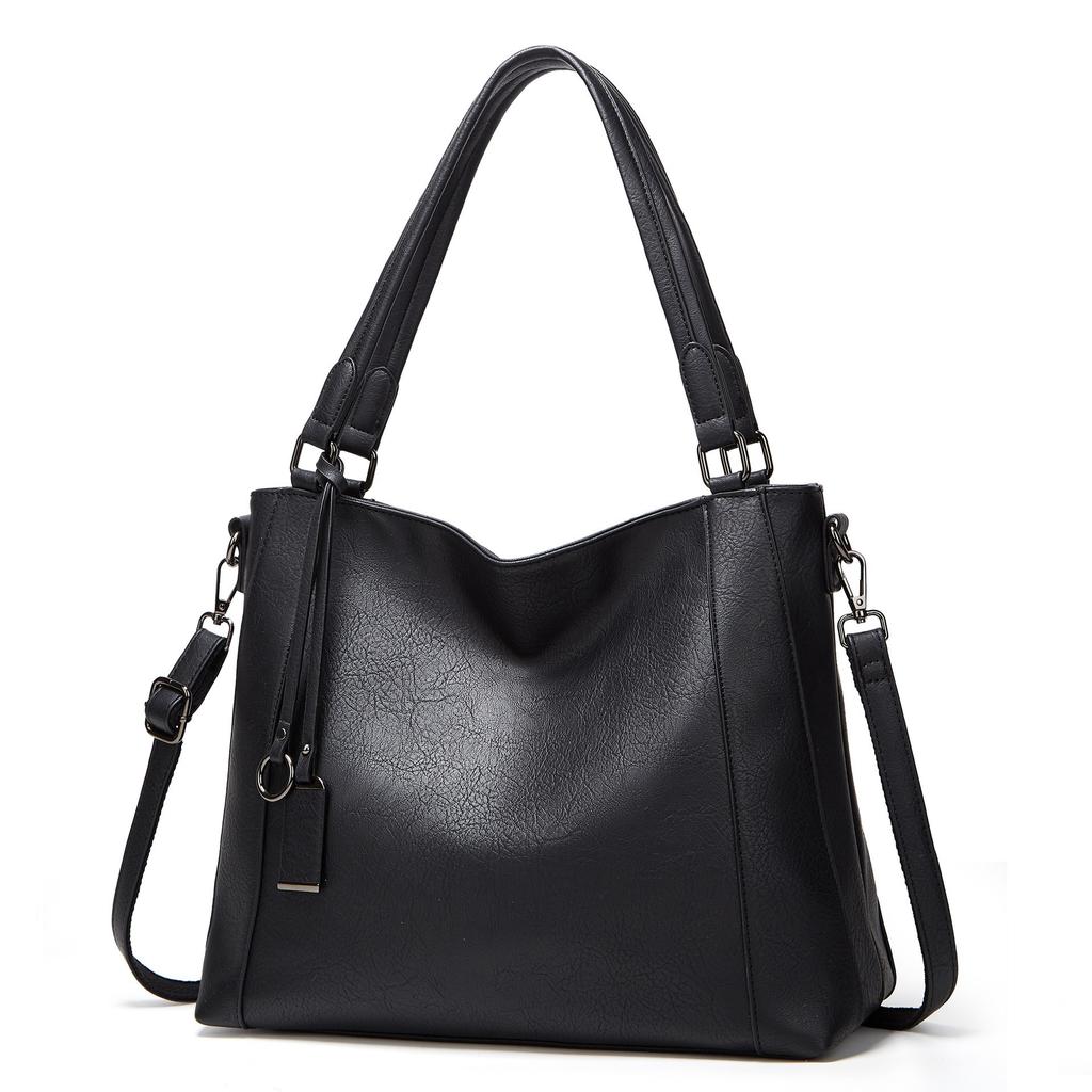 New Soft Leather Women's Handbag European and American Fashion Trendy Casual Ladies Shoulder Crossbody Bag