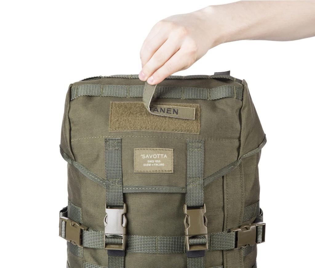 Savotta Yakari M 30L Green Backpack Rucksack Finnish Army Camping Outdoor Solo Camping Camping Equipment Outdoor Equipment Disaster Prevention