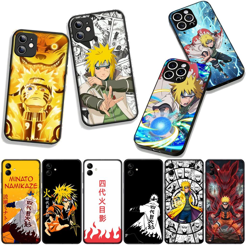 Phone Cover Anime Namikaze Minato Narutos Casing for Apple iPhone 16 15 14 Plus 13 12 Mini 17 Pro Max + ProMax 16E Air 15+ Case