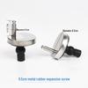 Universal Toilet Seat Screws and Fixing Nuts - Round Bottom-Mount Bolts