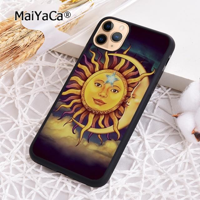 MaiYaCa Sun And Moon Lovely Phone Case Cover For iPhone 17 Air 16 15 plus 11 12 13 14 pro max shell  coque