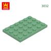 Non-Toxic 31Pcs/Lot 3032 4X6 Basic Plate Board Building Blocks Moc Parts Compatible With Bricks Educational Children'S Toys Gift Box