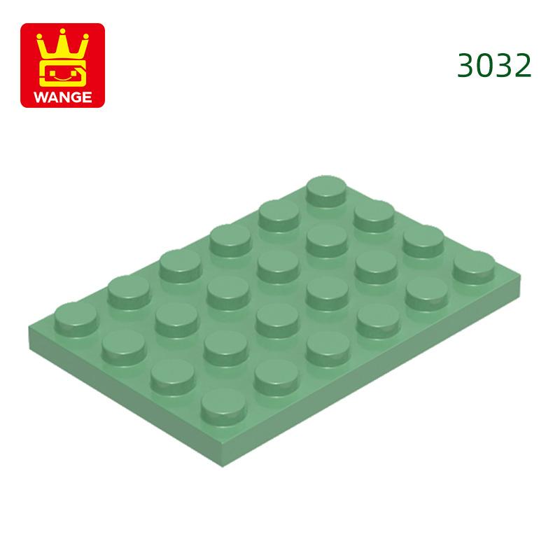 Non-Toxic 31Pcs/Lot 3032 4X6 Basic Plate Board Building Blocks Moc Parts Compatible With Bricks Educational Children'S Toys Gift Box