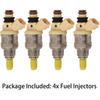 4 szt. Wtryskiwacze paliwa Zamiennik do Chevrolet/chevy Tracker Suzuki Sidekick X-90 Geo Tracker 1.6L 4G1549 1571058B00 INP-470