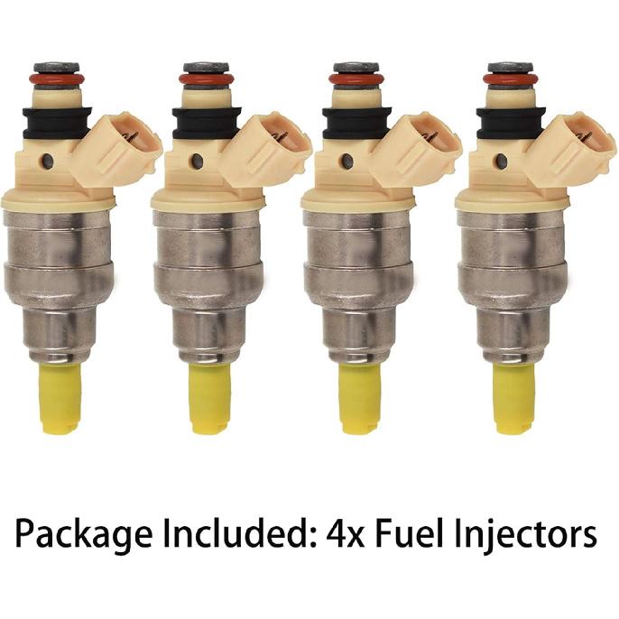 4 szt. Wtryskiwacze paliwa Zamiennik do Chevrolet/chevy Tracker Suzuki Sidekick X-90 Geo Tracker 1.6L 4G1549 1571058B00 INP-470