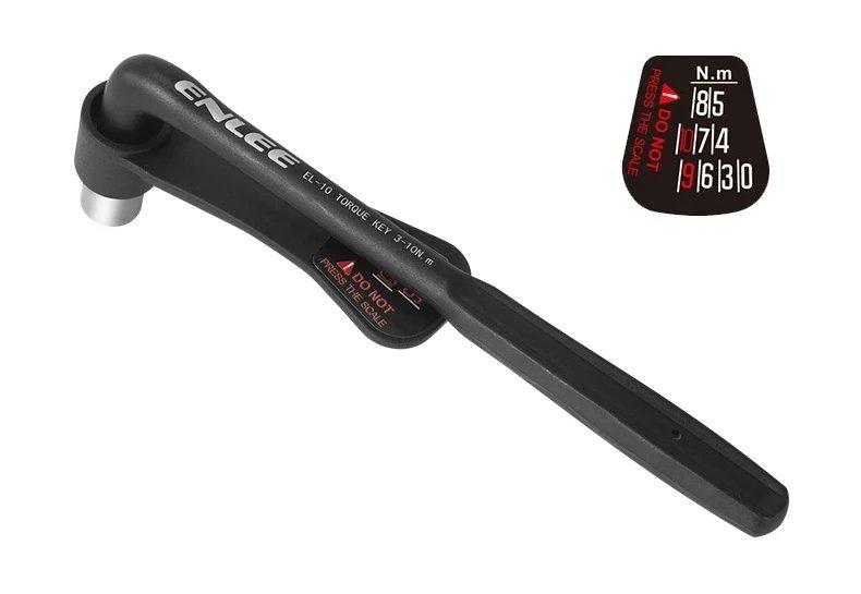 Compact Torque Wrench 3-10Nm for Bicycles Multifunction with Bits