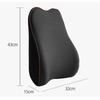 Back Cushion Concave Surface Wear Resistant High Density Comfortable Breathable Rest Pillow for