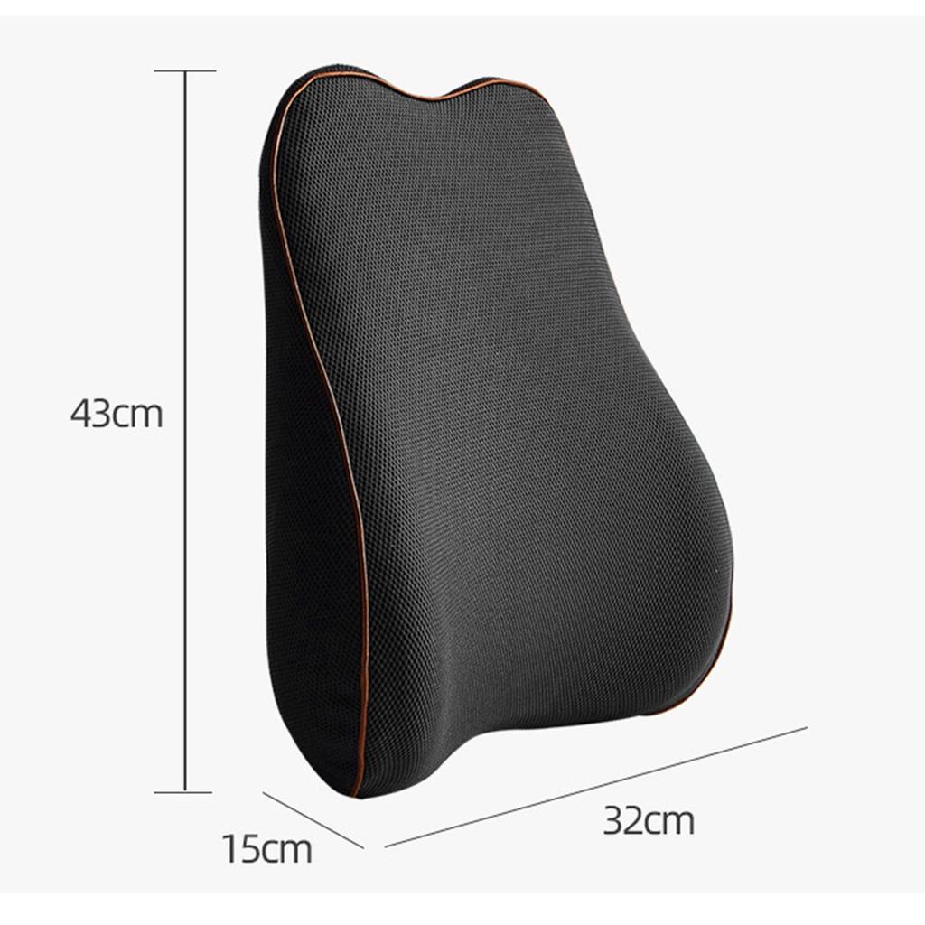 Back Cushion Concave Surface Wear Resistant High Density Comfortable Breathable Rest Pillow for