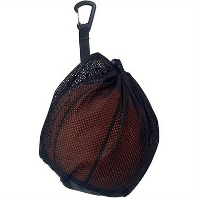 Tragbarer Basketball-Rucksack mit Kordelzug, Netztasche für Fußball, Fußball, Volleyball, Ball, Aufbewahrungstaschen für Outdoor-Sport, Reisen, Fitnessstudio, Yoga