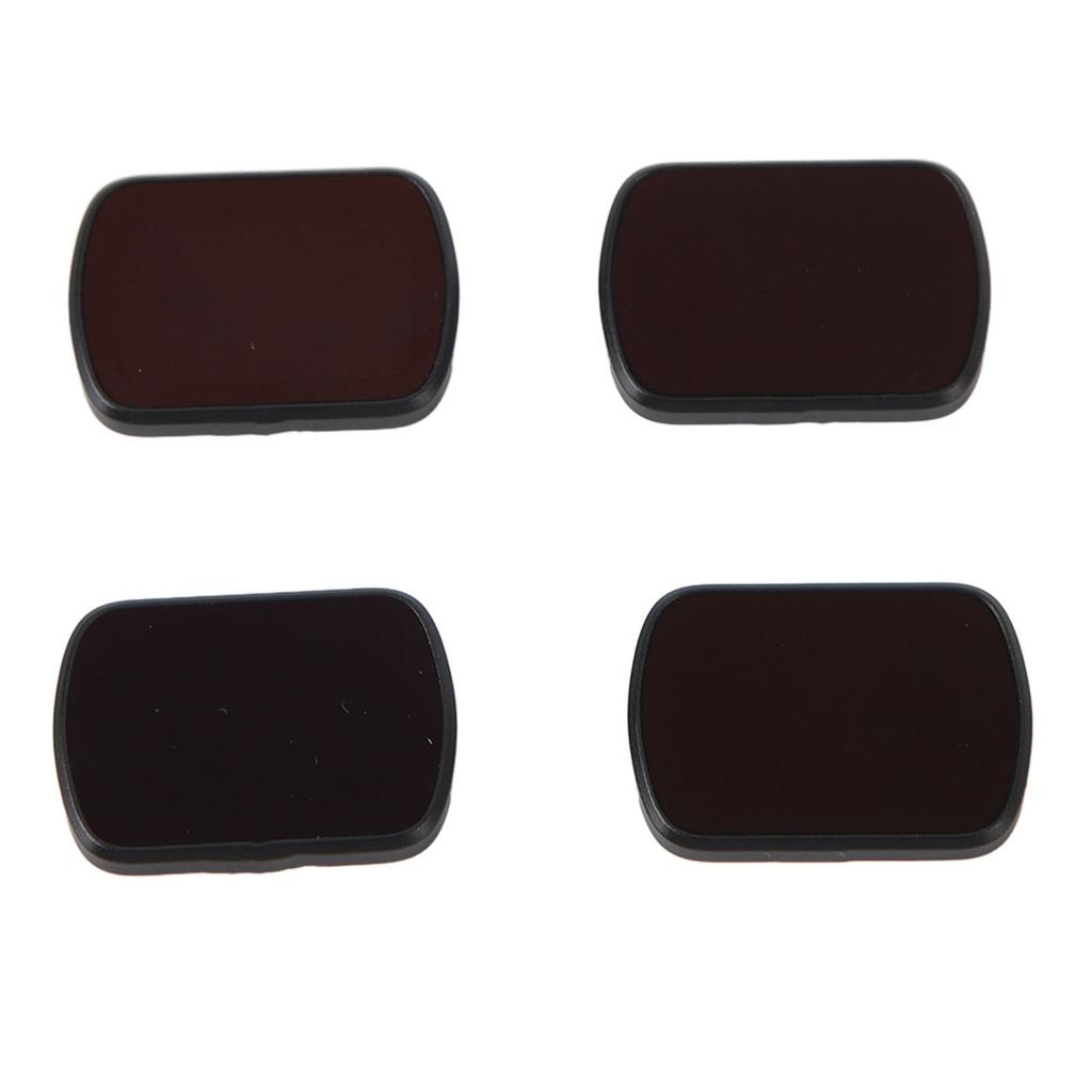 Action Camera ND Filter Set ND16 ND64 ND256 ND1000 Aluminum Alloy Frame Multi Coated Waterproof Sport Camera ND Lens