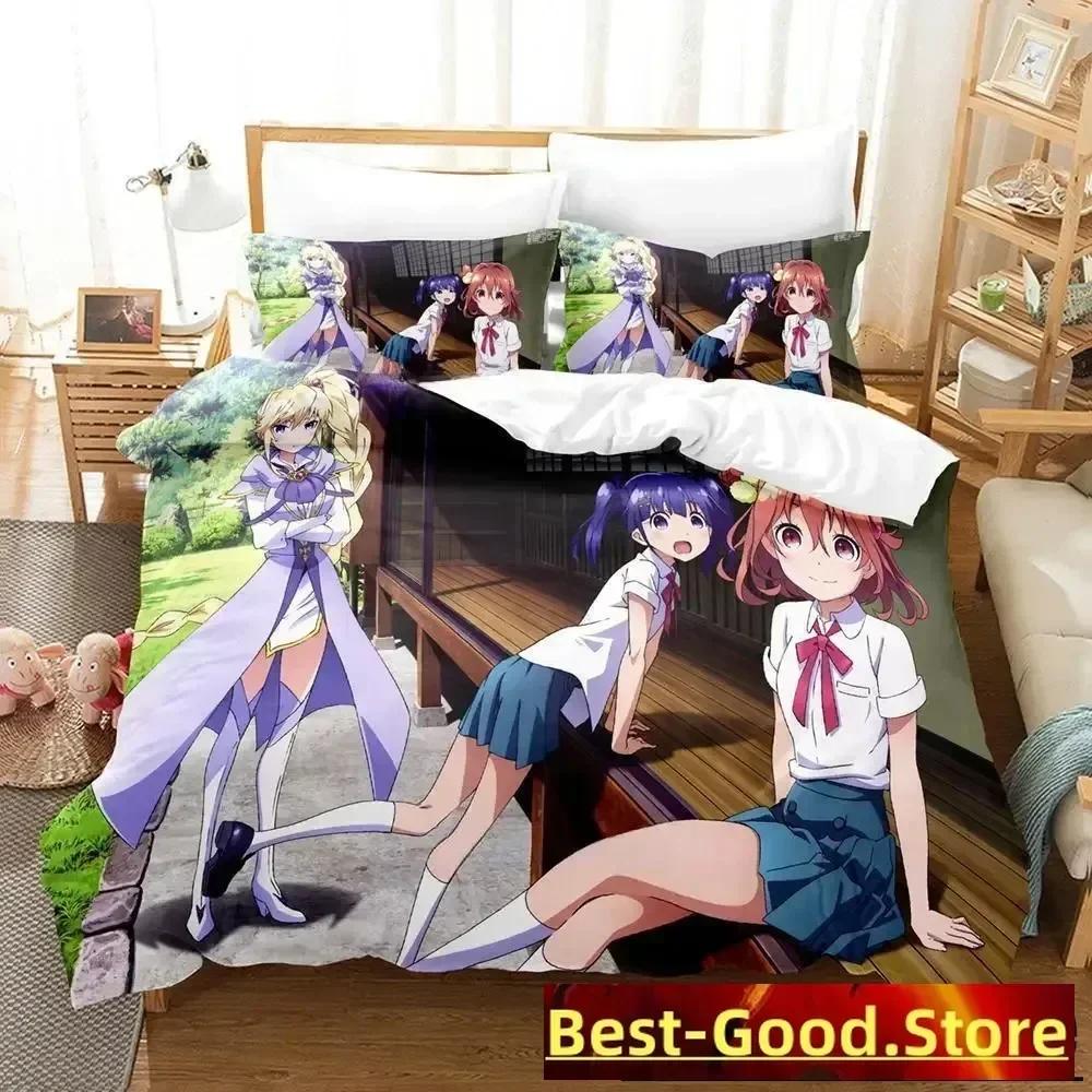Comforter Soushin Shoujo Matoi Bedding Set Printed With Bed Soft Queen King Size Bedclothes Home Adult Kid Bedroom