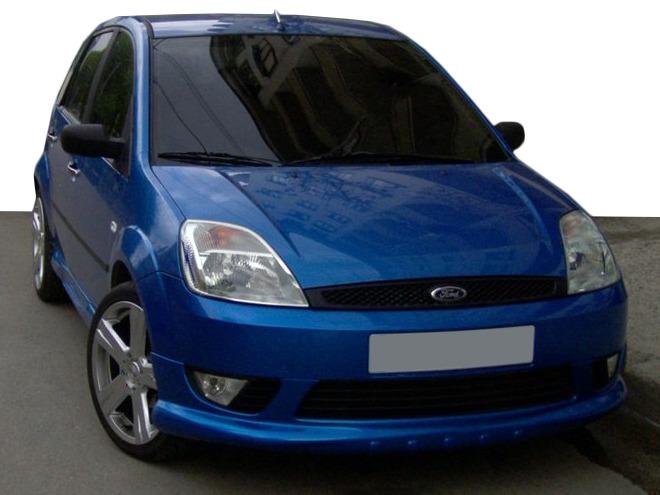 

Передний бампер 2002-2005 (накладка, под покраску) для Ford Fiesta