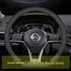 Genuine Leather Steering Wheel Cover for Nissan Sylphy, Teana, Qashqai, Sunny, Tiida