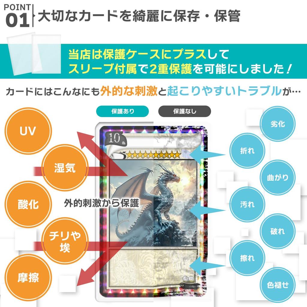 Card Top Trading Card Clear Sleeve Large Aideaz Side Loader, Loader, Hard, Regular, Case, Double-Sided Transparent, Slim, Storage, Display, Capacity,