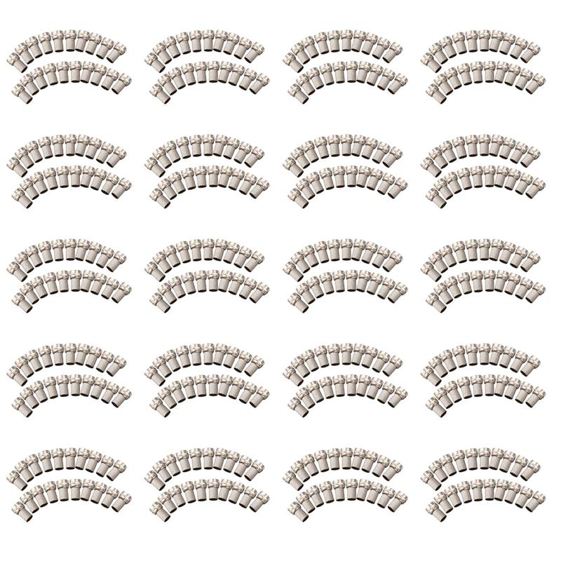 

ABUL-400Pcs CCTV RG6 F-Type Twist-On Coax Coaxial Cable RF Connector Male