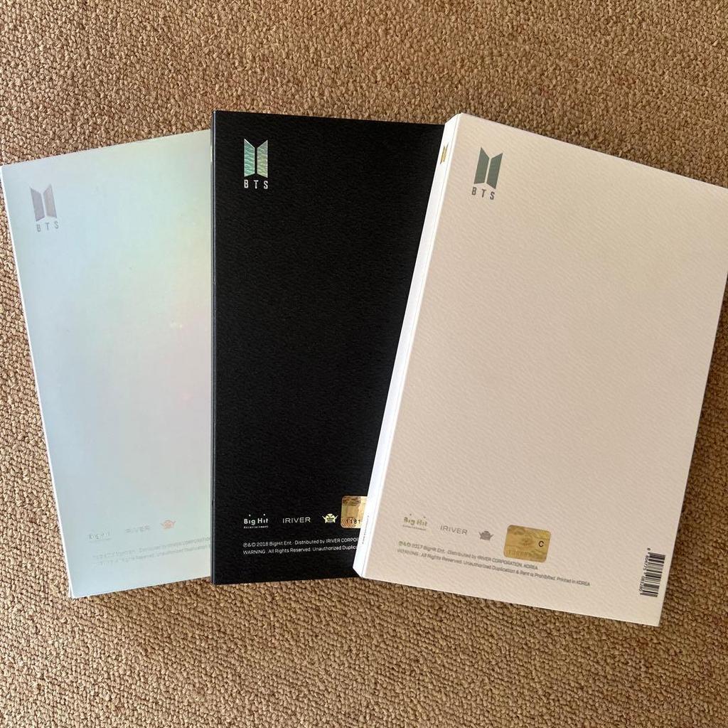Used BTS LOVE YOURSELF: Her, Tear, Answer, and Epiphany Albums