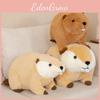 Adorable Plush Beaver Toy Soft Pillow For Kids Cozy Decoration Cuddly Gift