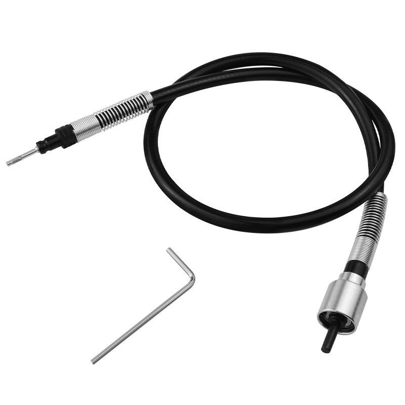 Electric Woodworking Carving Knife Adapter for Engraving & Lettering Chisels with Flexible Shaft