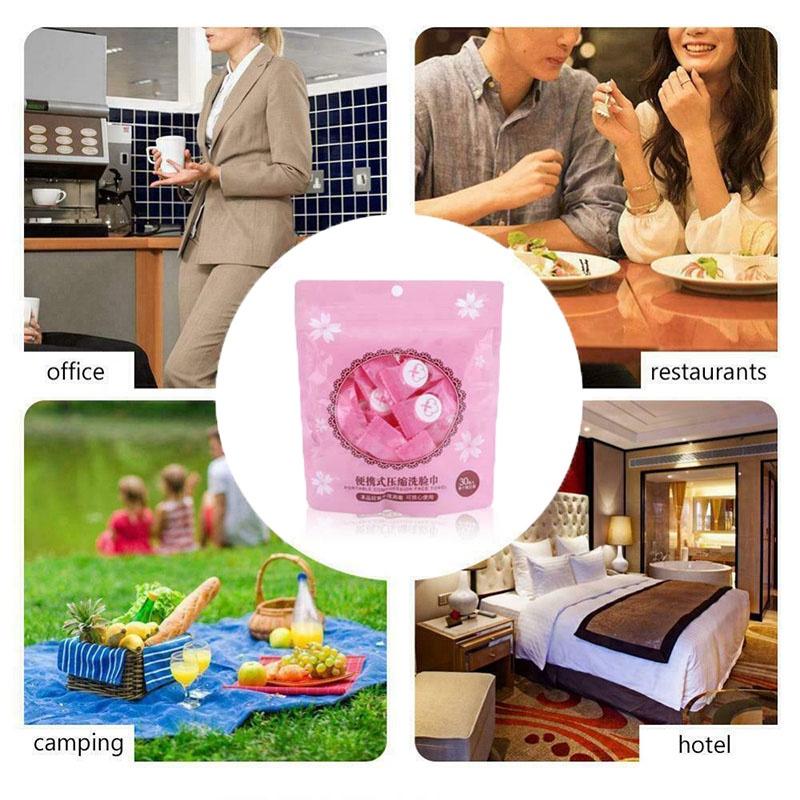 Travel Compressed Coin Disposable Face Towel Soft And Comfortable For All Occasions
