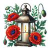2D Flat Print Flower Night Light DIY Desktop Diamond Art Kits Diamond Painting Desktop Ornaments Kit Bedroom Table Decoration