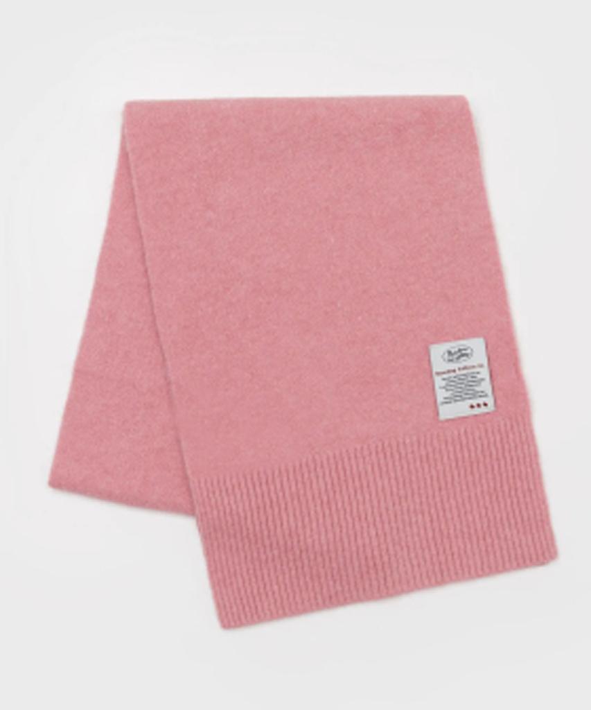 Likkeullou Rc Wool Touch Knit Scarf Pink