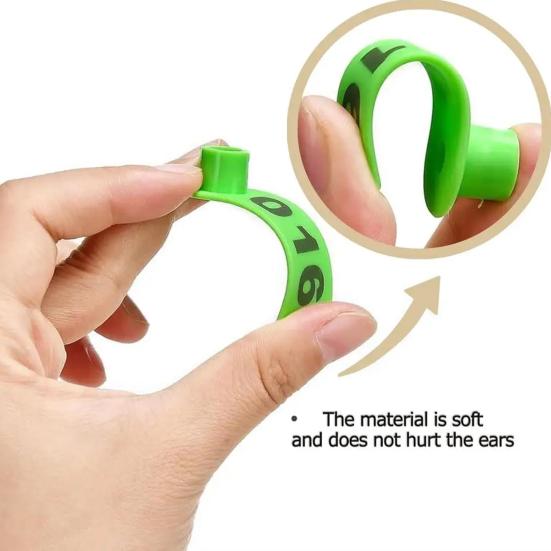 Sheep Ear Tags 001-100 Number Tags Livestock Animal Tags Ear Tag Applicator for Cows Goats Sheep Pigs Farm Animals