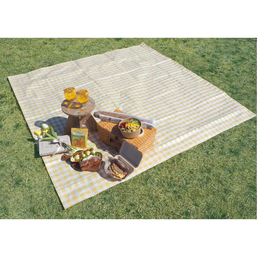 Artec Outdoor Leisure Sheet Cozy Picnic Mat x Old Yellow 74177 1.8m 2.7m