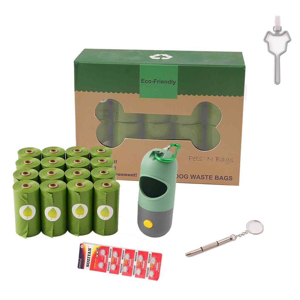 Nagasawa Moko Pet Poop Disposal Perfect for Toilet Cat Litter Removal 16 Rolls Bags Bags, Unscented, Deodorizing, Walking, Bags, Odor-Proof Bags,