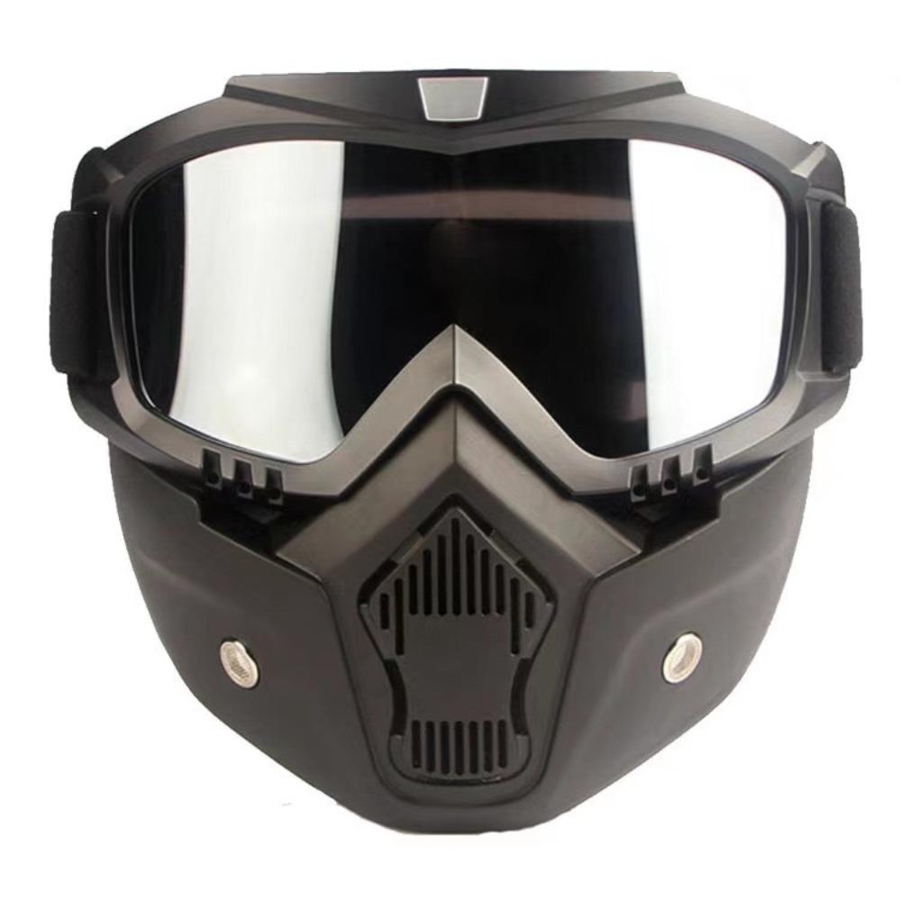 Head Mounted Motorcycle Off-Road Goggles Mask Riding Tactical Harley Mask Helmet Mask