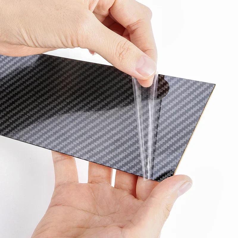 6Pcs Carbon Fiber Black Car Pillar Posts Stickers Trim Fit For Nissan Armada 2005-2014 2015 Auto Exterior Door Window Posts Kits