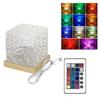Cylinder Northern Lights Water Wave Night Light w/Remote LED Atmosphere Lamp