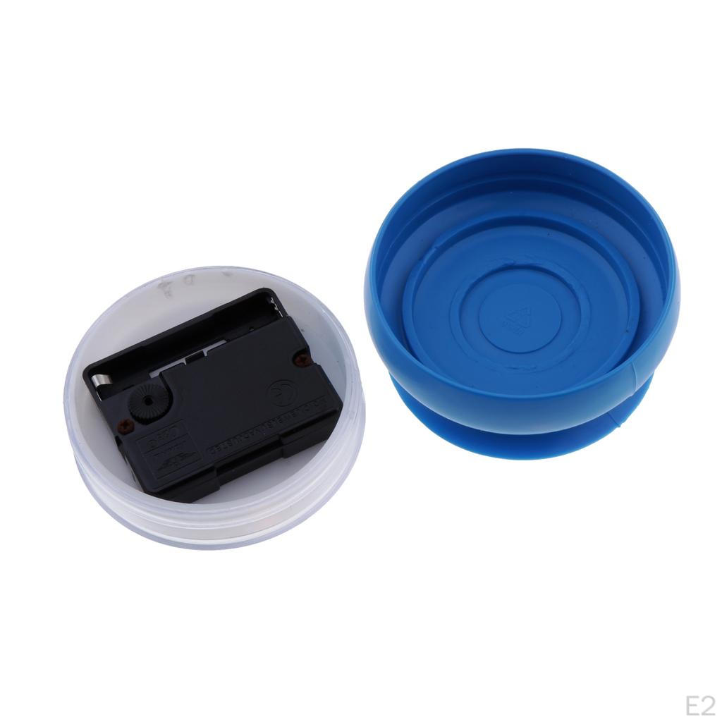 Clock Suction Cup Water Resistant for bathroom and kitchen
