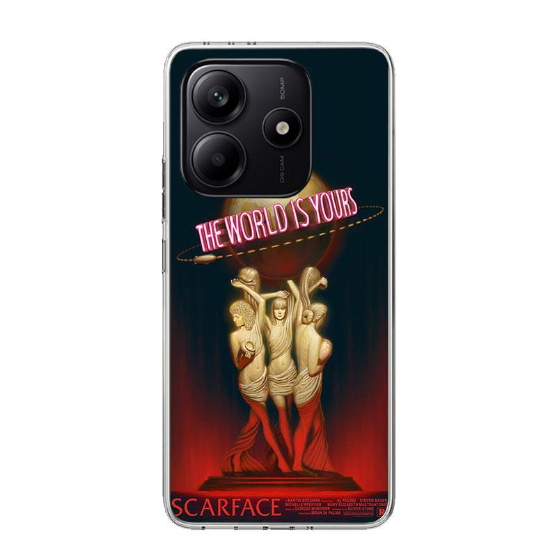 Scarface 1983 Film Al Pacino Movie Case Phone Cover for Xiaomi Redmi Note 14 13 12S 12 11S 11 11T 11E 10S 10 Pro Plus 9 9S 5G +