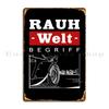 Rwb On Street Metal Sign Club Wall Cave Garage Club Pub Custom Tin Sign Poster