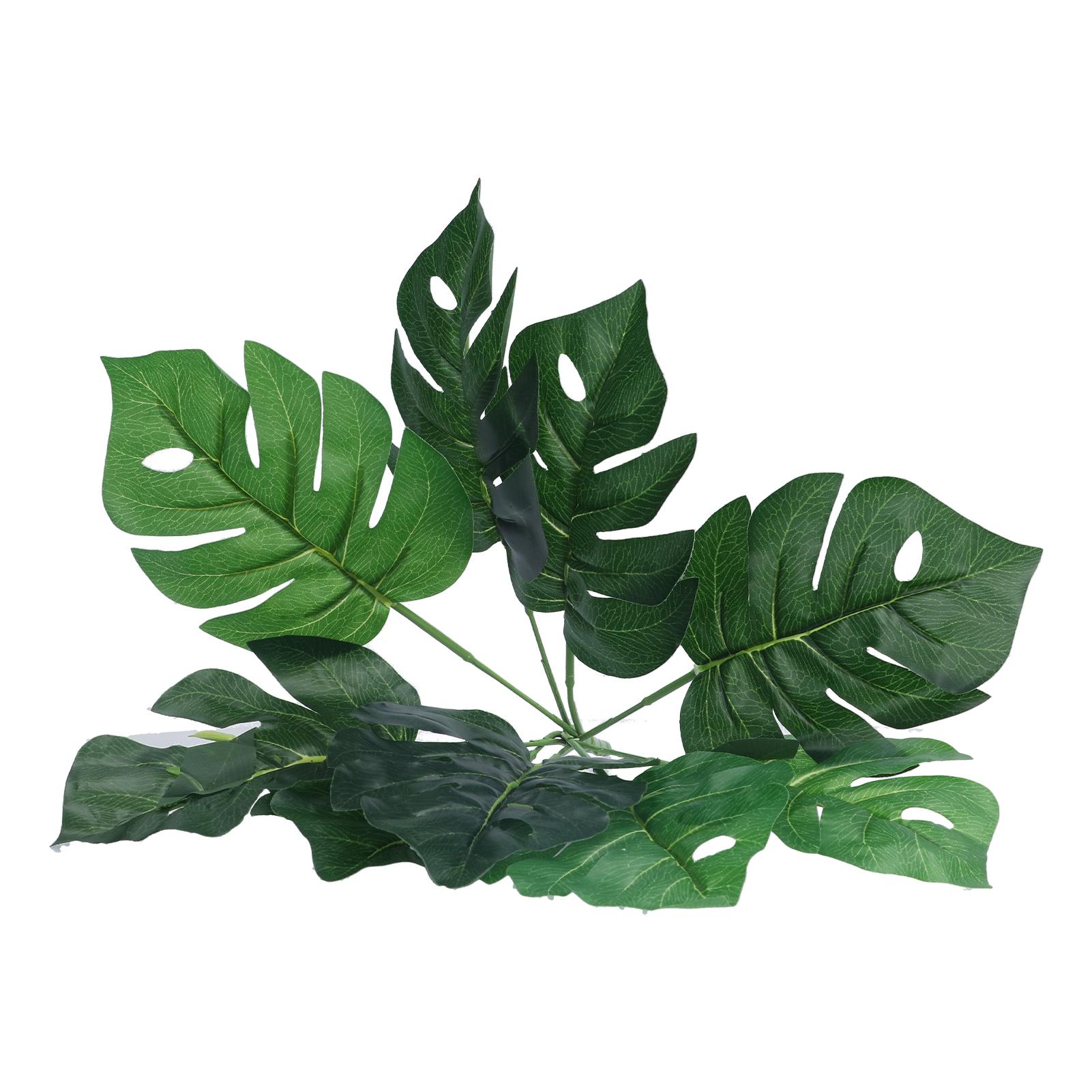 Искусственная Монстера Сделай Сам Искусственный Лист Монстеры Искусственное Растение для Сада Уличного Украшения Стен