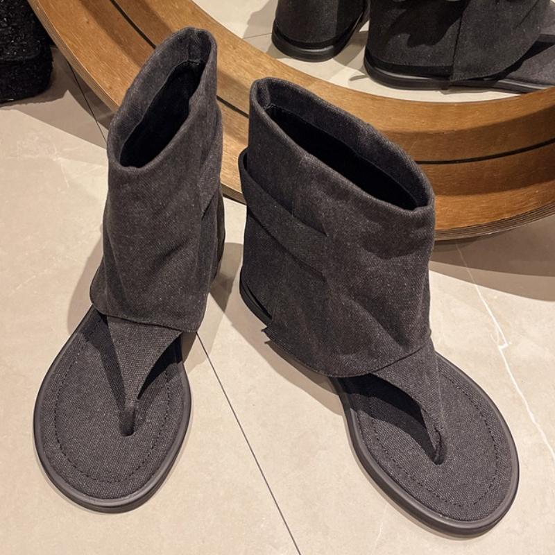 Fashion Flats Women Sandals Designer Clip Toe Shoes Summer New Trend Fashion Flip Flops 2025 Walking Cozy Soft Shoes Dress Mujer Zapatos